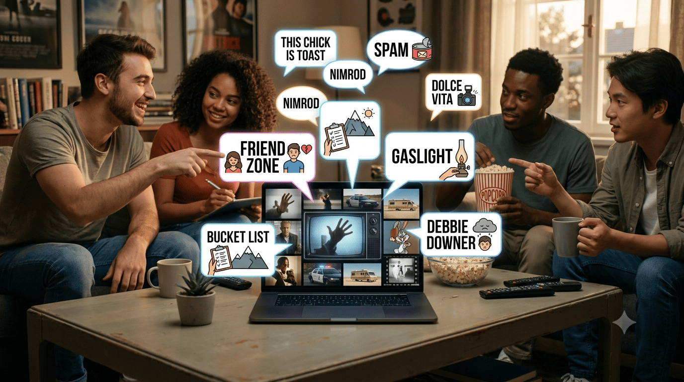 American Slang Terms from Movies and TV Shows: Learn English with Slang Words and Every Essential Idiom in American Movies